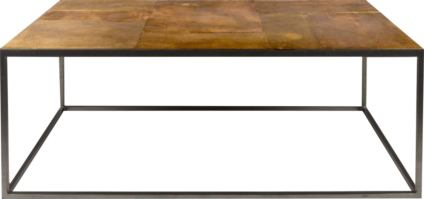 Brass Sofa bord - 110x55x40 cm