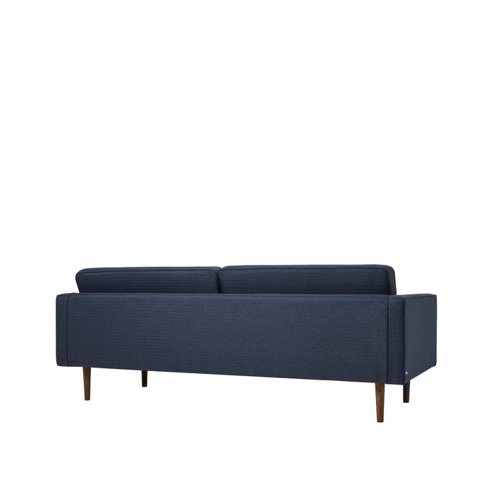 WIND TWEED - 3 personers sofa - Navy blå