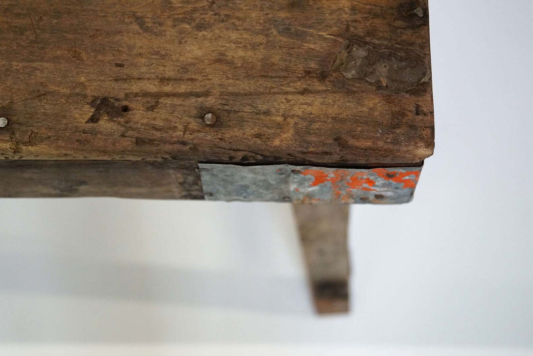 Goa gammelt spisebord i træ - 175x57xH75 cm