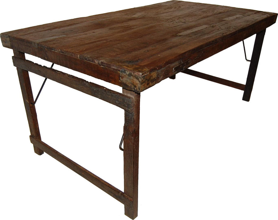 Java spisebord af genbrugstræ - 175x90xH74 cm