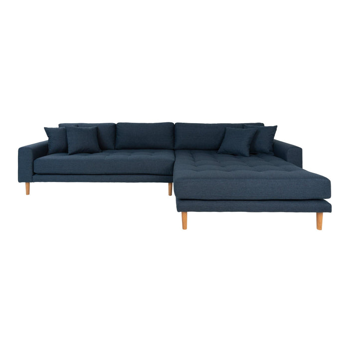 Lido Lounge Sofa - mørkeblå - højrevendt