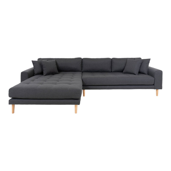 Lido Lounge Sofa - mørkeblå - venstrevendt