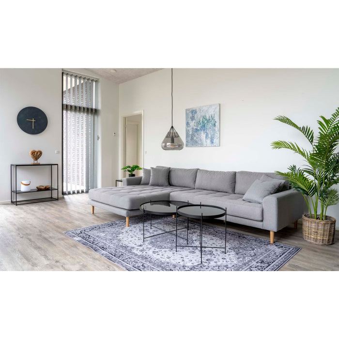 Lido Lounge Sofa - lysegrå - venstrevendt