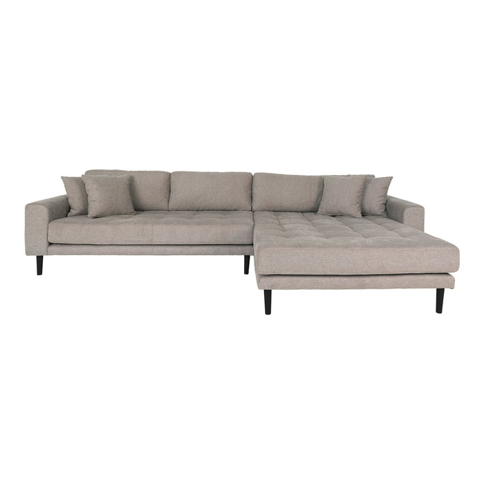 Lido Lounge Sofa - stone - højrevendt