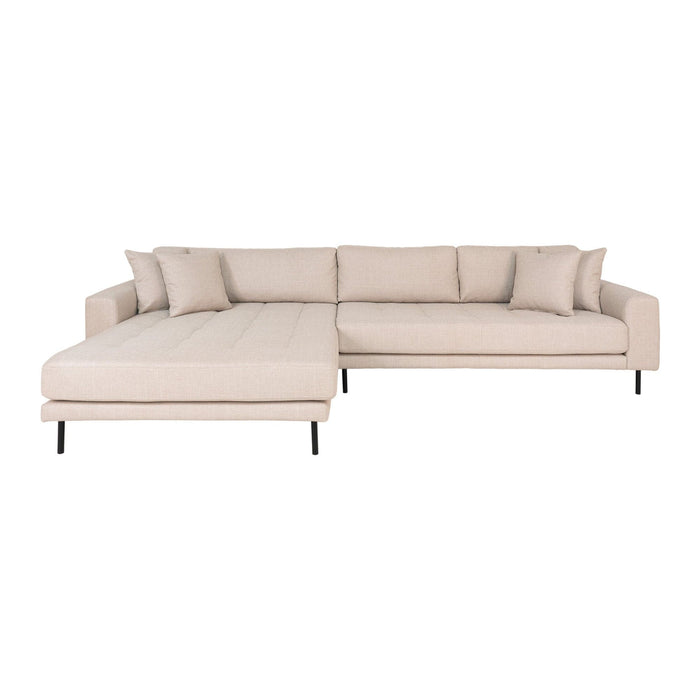 Lido Lounge Sofa - beige - venstrevendt