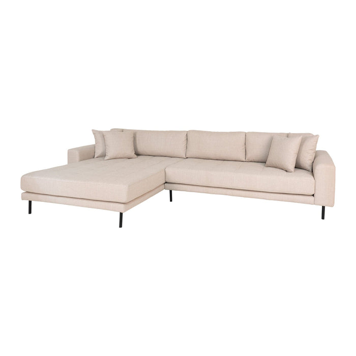 Lido Lounge Sofa - beige - venstrevendt