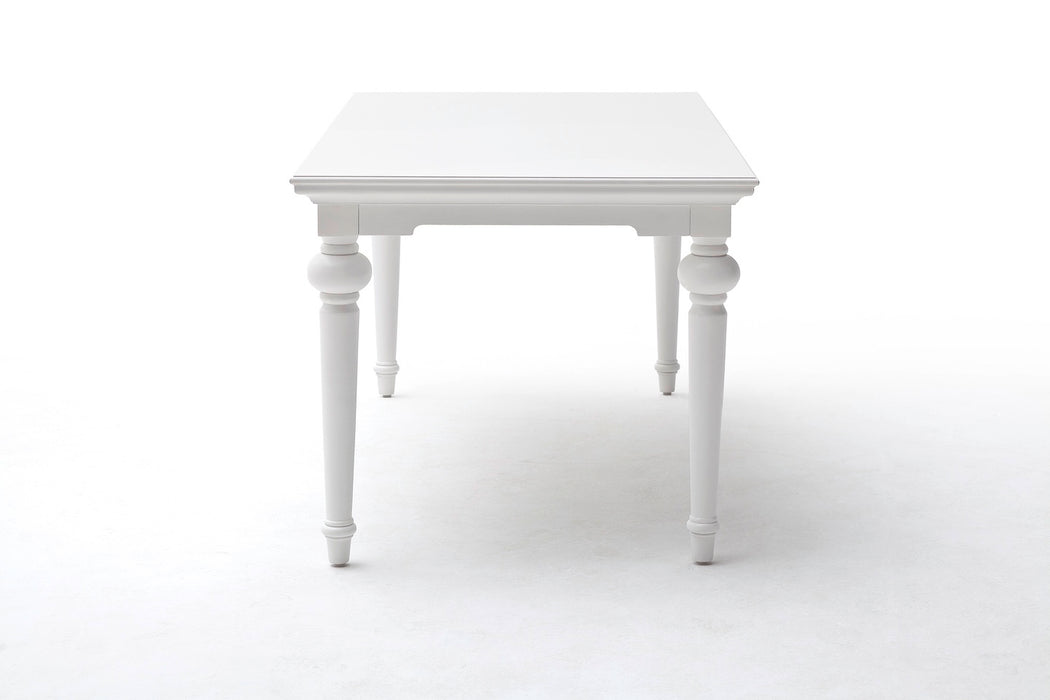 Provence Spisebord 79" - Hvid Mahogni - 200x100x76 cm