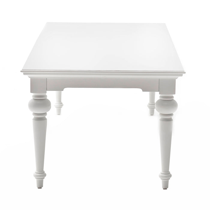 Provence Spisebord 94" - Hvid mahogni- 240x100x76 cm