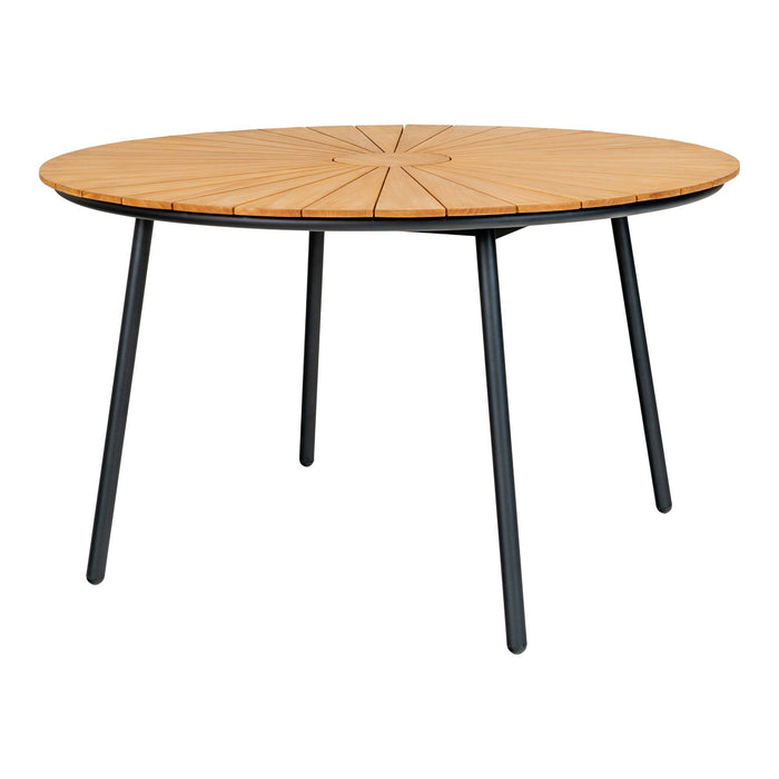 Cleveland Spisebord - naturlig - ø130x74 cm
