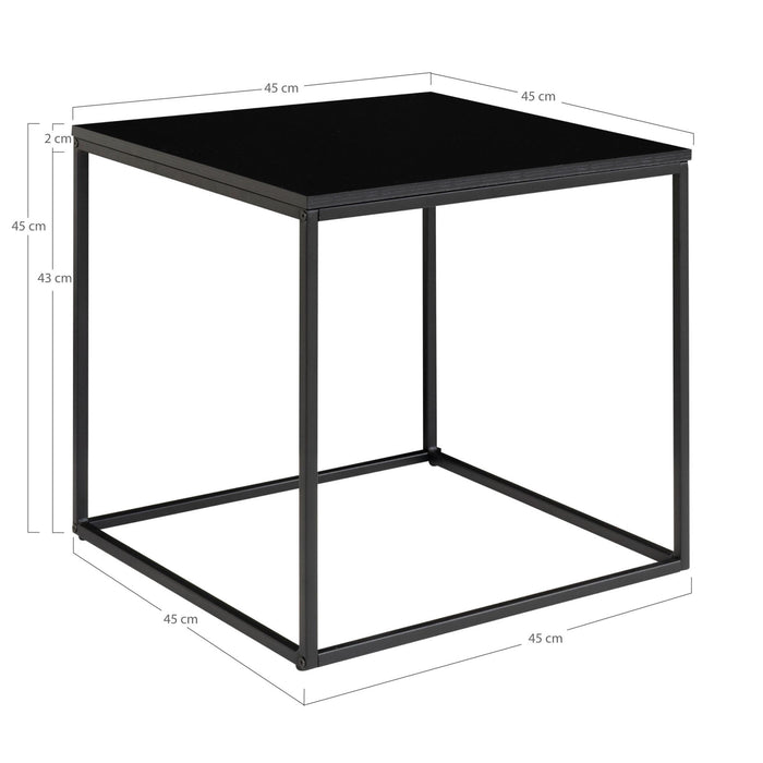 Vita Hjørnebord - naturlig - 45x45x45 cm