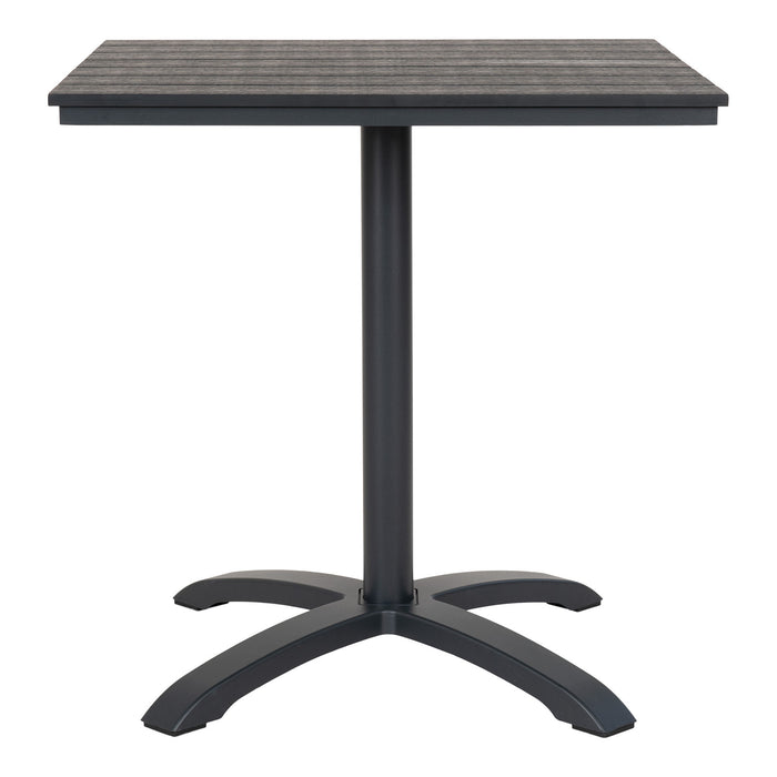 Chicago Cafébord - grå/sort 70x70x72 cm