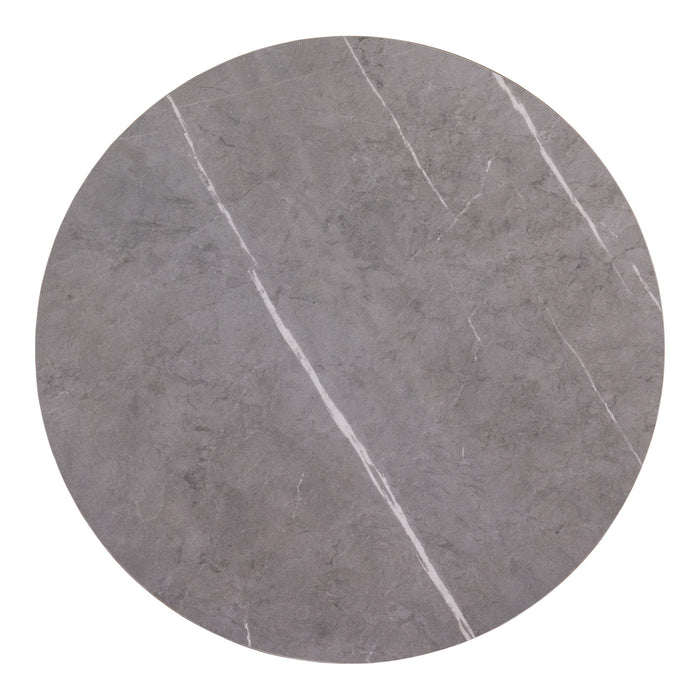 Lazio Sidebord - grå/sort - Ø45 cm