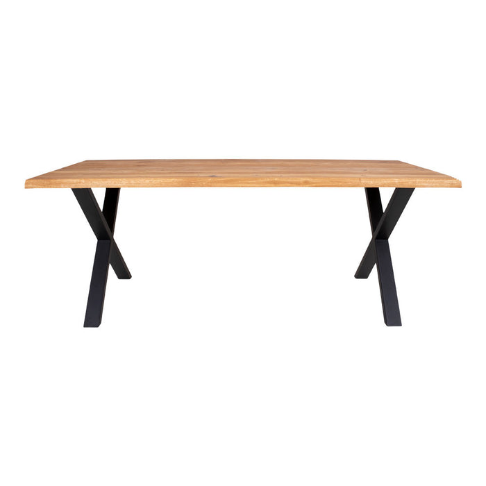 Toulon Spisebord - egetræ - naturlig - 95x200x75cm