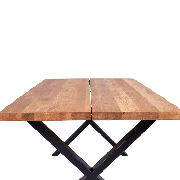 Toulon Spisebord - egetræ - naturlig - 95x200x75cm