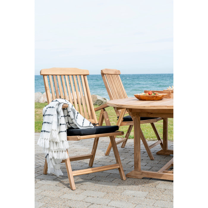 2 stk. Elche Teak 5-position Stol - teak