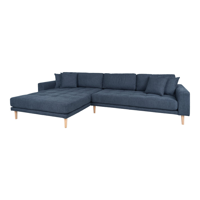 Lido Lounge Sofa venstrevendt - mørkeblå