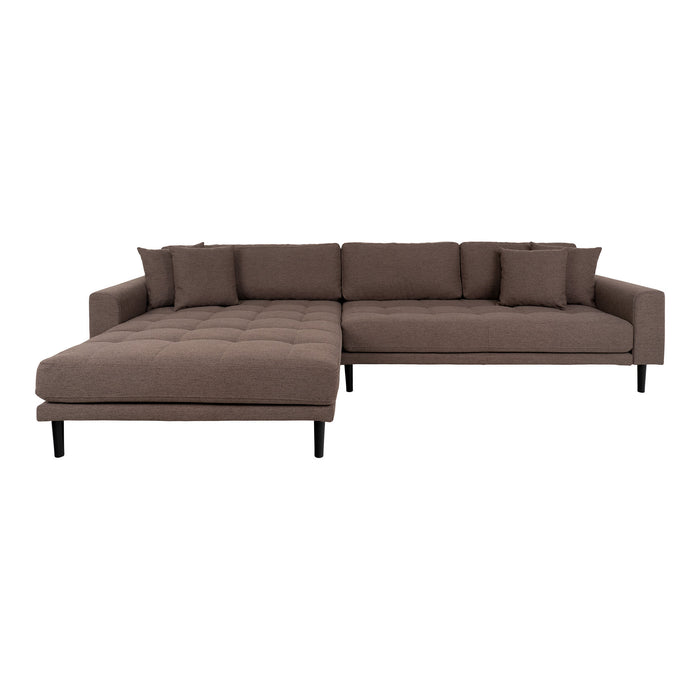 Lido Lounge Sofa venstrevendt - brun